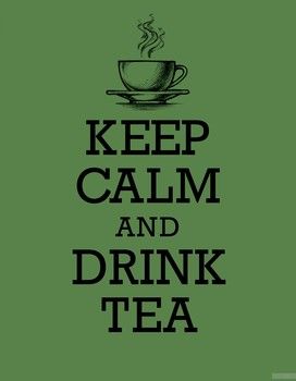 Keep Calm and Drink Tea. Книга для записи рецептов