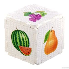 Фрукты и ягоды. Кубик EVA