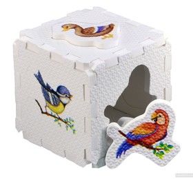 Птицы. Кубик EVA-сортер