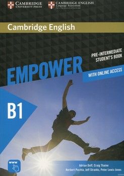 Cambridge English Empower B1. Pre-Intermediate Student&#039;s Book (+ Online access)