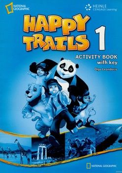 Happy Trails.  Activity Book 1 (+ with overprint key)