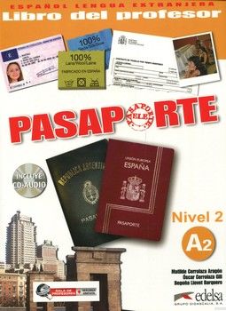 Pasaporte 2. Libro del profesor А2 (+ CD)