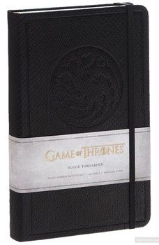 Game of Thrones. House Targaryen. Hardcover Ruled Journal