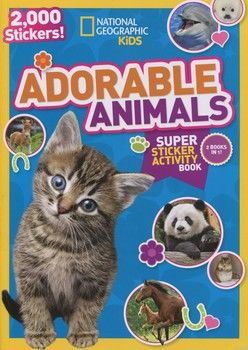 Adorable Animals. Super Sticker Activity Book