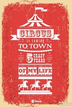 Circus Is Coming To Town. 5 crazy years of my life. Блокнот