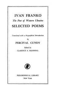 The Poet of Western Ukraine. Selected Poems (англ.)