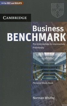 Business Benchmark: Pre-Intermediate to Intermediate: Personal Study Book