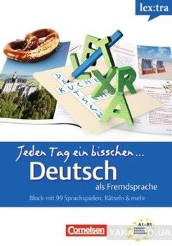 Lextra.  Deutsch als Fremdsprache. Jeden Tag ein bisschen Deutsch A1-B1. Selbstlernbuch