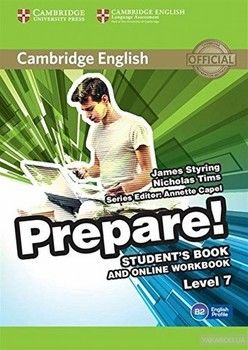 Cambridge English Prepare! Level 7. Student&#039;s Book and Online Workbook