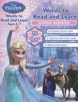 Words to Read and Learn. Learning Workbook. Ages 6-7 (+ 50 stickers)