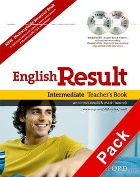 English Result Intermediate: Teacher&#039;s Book with DVD Pack