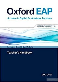 Oxford EAP Upper-Intermediate/B2 Teacher&#039;s Book (+ DVD and Audio CD Pack)