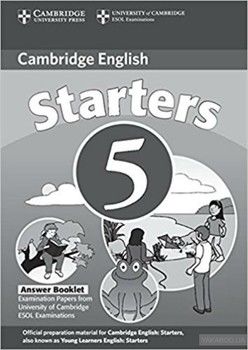 Cambridge YLE Tests 5 Starter Answer Booklet
