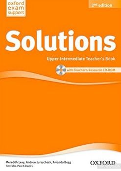 Solutions Upper-Intermediate Teacher's Book and CD-ROM Pack