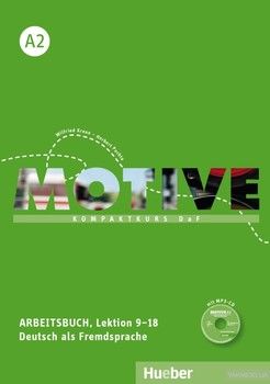 Motive A2 - Arbeitsbuch, Lektion 9–18 mit MP3-Audio-CD