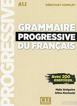 Grammaire progressive du francais débutant A1.1 Livre + CD