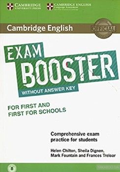 Cambridge English Exam Booster for First and First for Schools without Answer Key with Audio. Comprehensive Exam Practice for Students