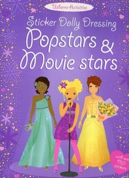 Sticker Dolly Dressing. Popstars and Movie Stars