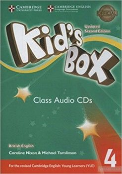 Kid's Box Updated Second edition 4 Class Audio CDs (3)