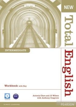 New Total English Intermediate Workbook (with Key) and Audio CD