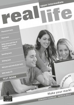 Real Life Upper Intermediate Test Book with Audio CD