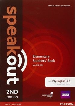 Speakout (2nd Edition) Elementary Coursebook with DVD-ROM & MyEnglishLab