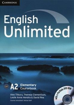 English Unlimited. Elementary Coursebook (With e-Portfolio DVD-Rom)