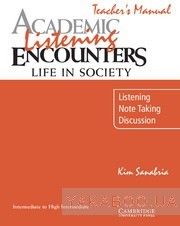 Academic Listening Encounters. Life in Society Teacher&#039;s Manual