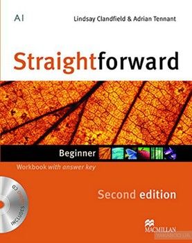 Straightforward (2nd Edition) Beginner Workbook with Key & Audio CD