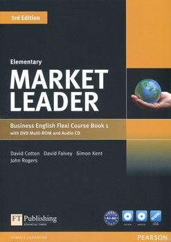 Market Leader Elementary Flexi Course Book 1 (+ CD-ROM&DVD-ROM)