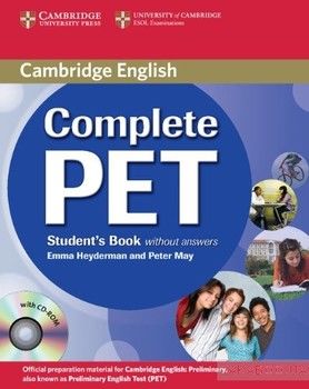 Complete PET Student&#039;s Book without answers with CD-ROM