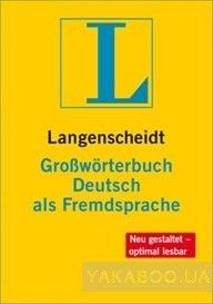 Langenscheidts Grossworterbuch Deutsch Als Fremdsprache Inklusive CD-Rom: einsprachig Deutsch