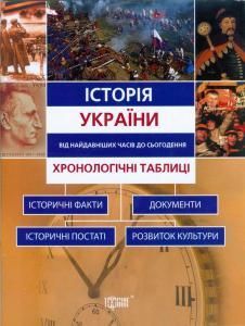Історія України від найдавніших часів до сьогодення. Хронологічні таблиці