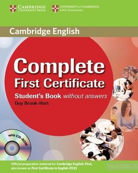 Complete First Certificate SB without answers with CD-ROM