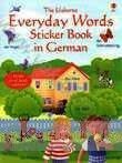 Everyday Words Sticker Book in German