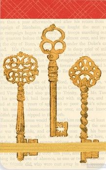 Mini Journal: Vintage Keys