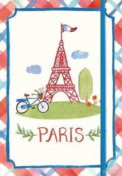 Pocket Journal: Paris Watercolor