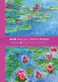 Monet Waterlilies Eco Writer&#039;s Notebook