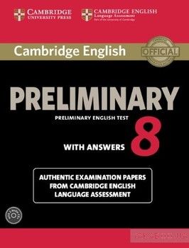 Cambridge English Preliminary 8 Student&#039;s Book Pack (Student&#039;s Book with Answers and Audio CDs (2)