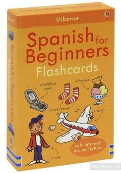 Spanish for Beginners Flashcards (комплект из 102 карточек)