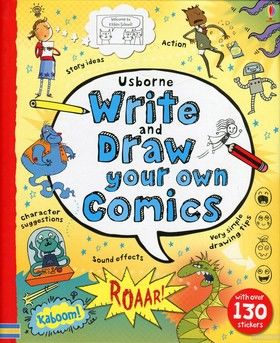 Write and Draw Your Own Comics (+ наклейки)