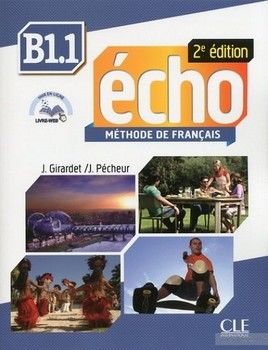 Echo 2e edition B1. Livre + DVD-Rom + livre-web
