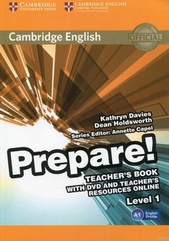 Cambridge English Prepare! Level 1. Teacher&#039;s Book (+ DVD-ROM)