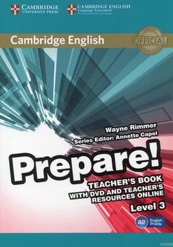 Cambridge English Prepare! Level 3. Teacher&#039;s Book (+ DVD-ROM)