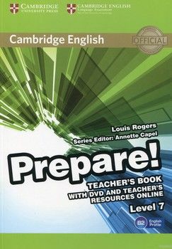 Cambridge English Prepare! Level 7 Teacher&#039;s Book (+ DVD-ROM)