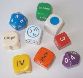 Pack of 9 Mixed Dice