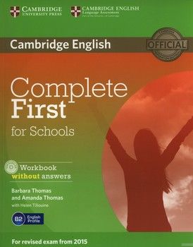Complete First for Schools Workbook without Answers (+ CD-ROM)