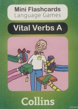 Mini Flashcards Language Games: Vital Verbs Card. Pack A (набор из 36 карточек)