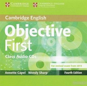 Objective First Class Audio CDs (2 CD-ROM)