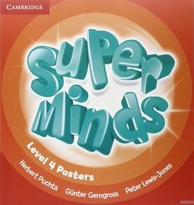 Super Minds Level 4 Posters 10 pcs